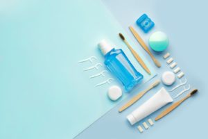 A variety of supplies for on-the-go oral hygiene with Invisalign in Auburn